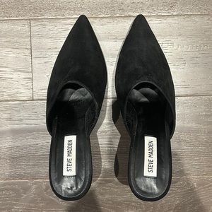 Steve Madden heeled mule shoes